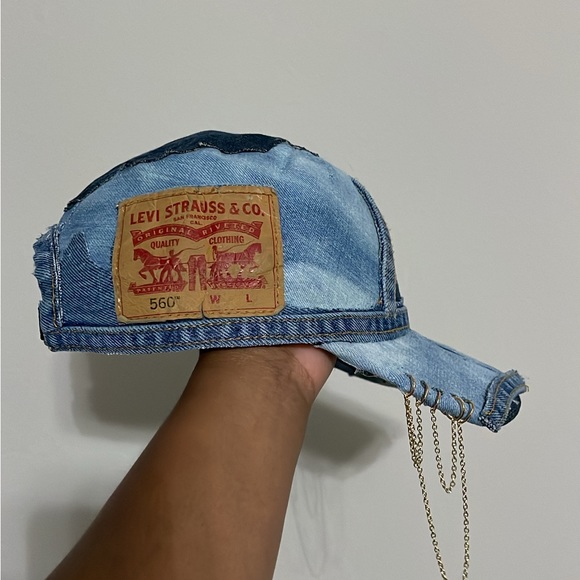 Handmade Levi Adjustable cap - Picture 4 of 5